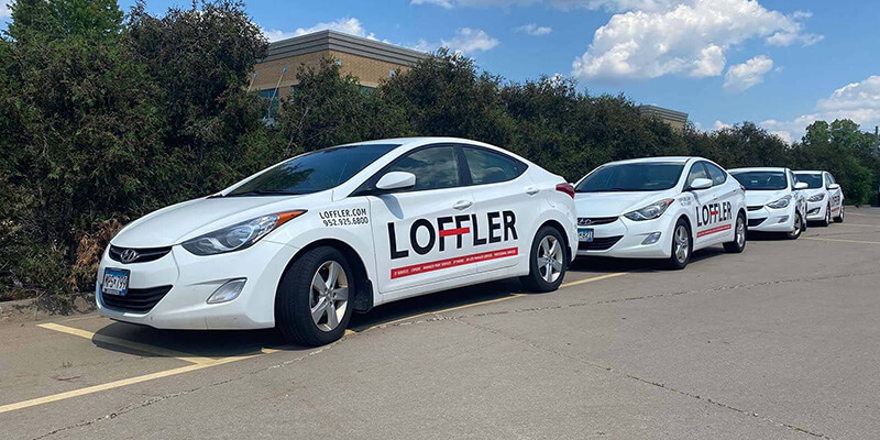 Loffler Copier and Printer Service Vehicle Fleet