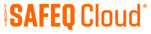 SAFEQ Cloud® logo - Orange RGB