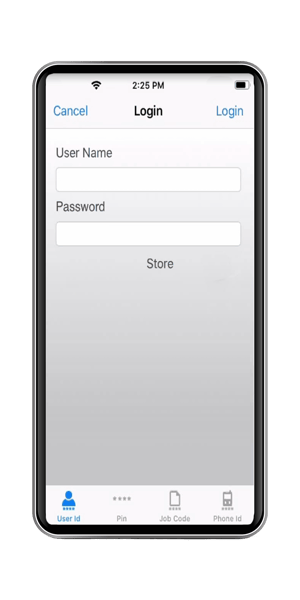 uniflow mobile device printing options screen